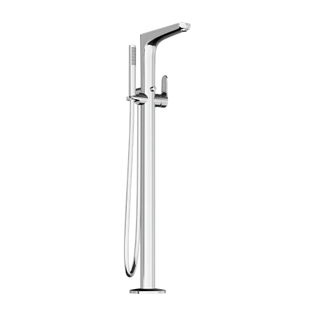 Смеситель для ванны VitrA Root Round A42741EXP напольный, хром Смеситель для ванны VitrA Root Round A42741EXP напольный, хром