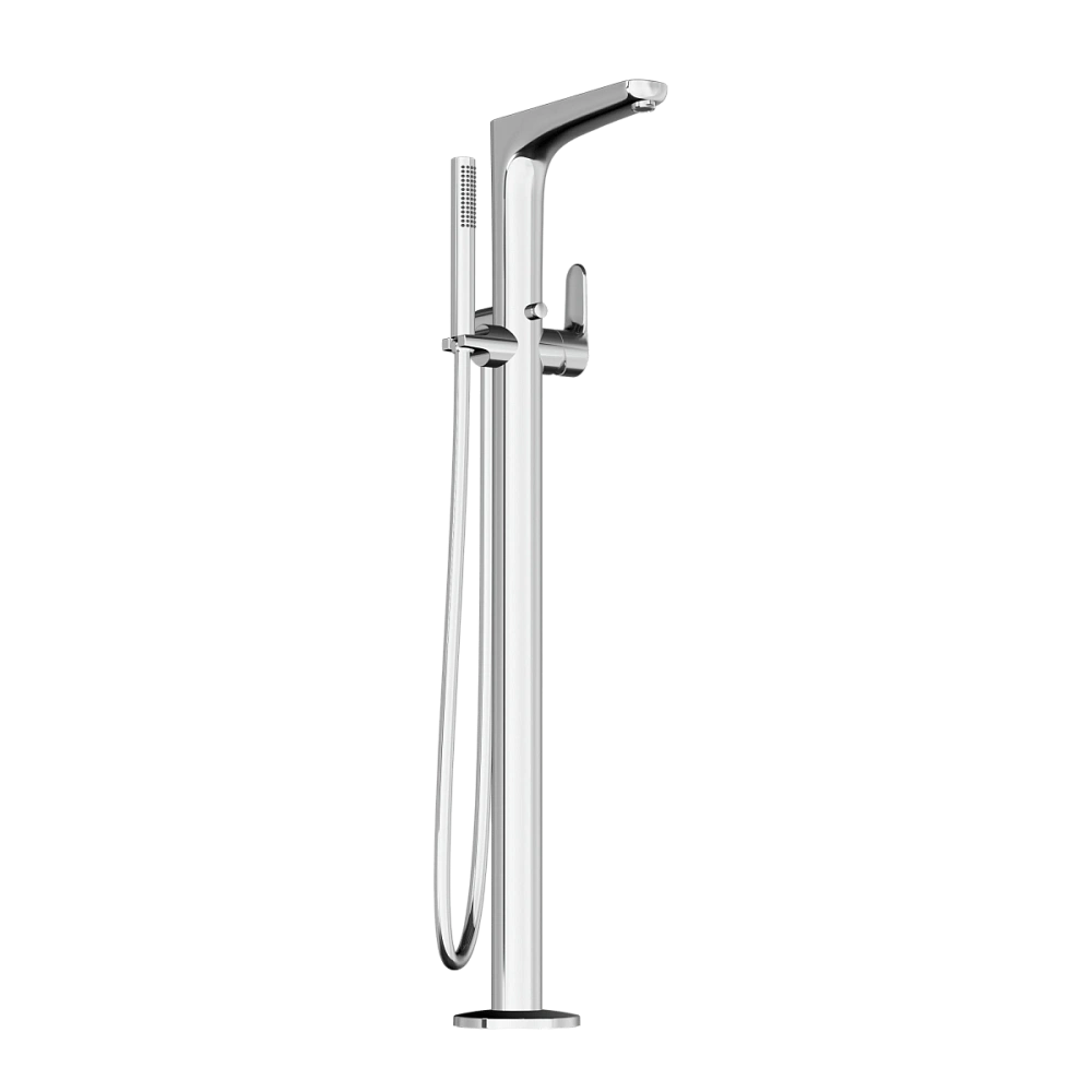 Смеситель для ванны VitrA Root Round A42741EXP напольный, хром — Изображение 3