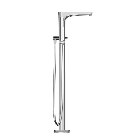 Смеситель для ванны VitrA Root Round A42741EXP напольный, хром Смеситель для ванны VitrA Root Round A42741EXP напольный, хром