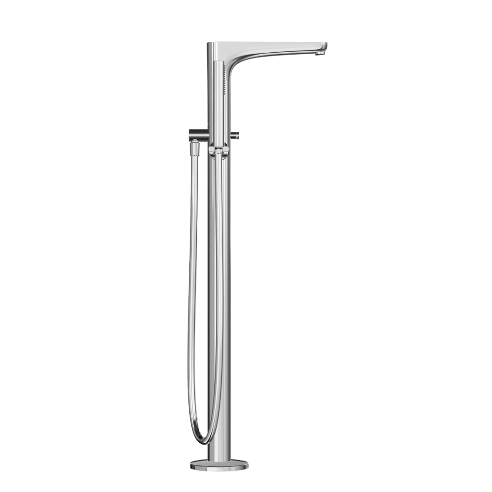 Смеситель для ванны VitrA Root Round A42741EXP напольный, хром — Изображение 4