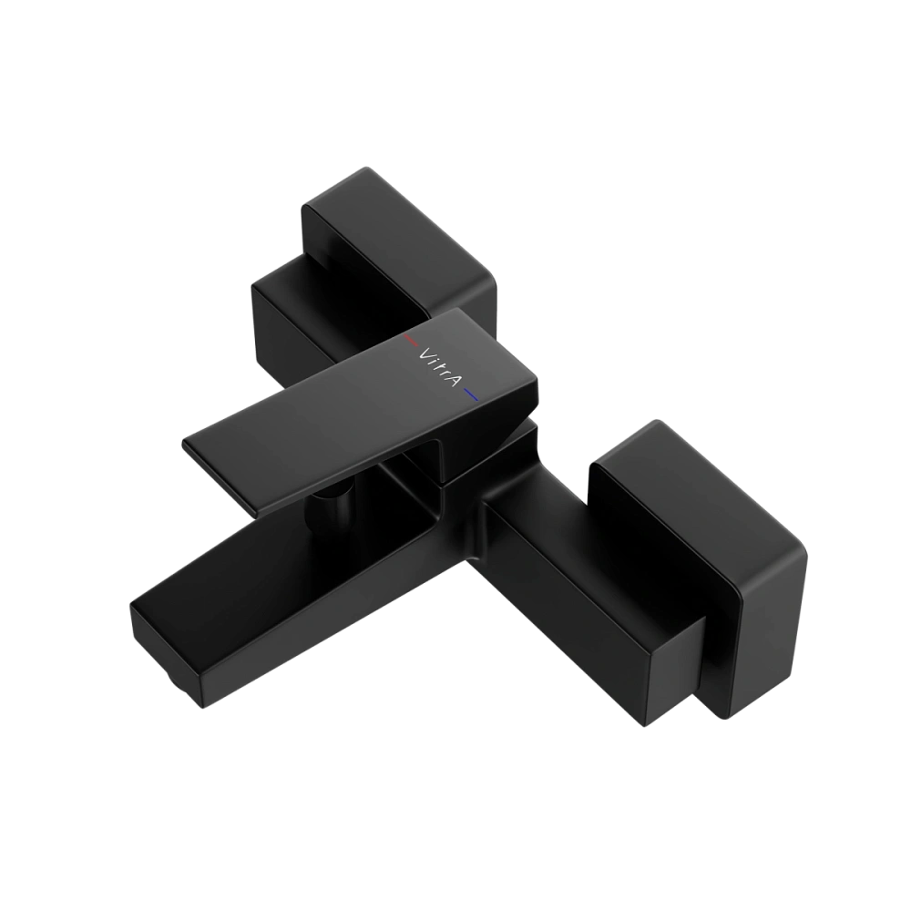 Смеситель для ванны VitrA Minimax Square A4352036EXP матовый черный — Изображение 2