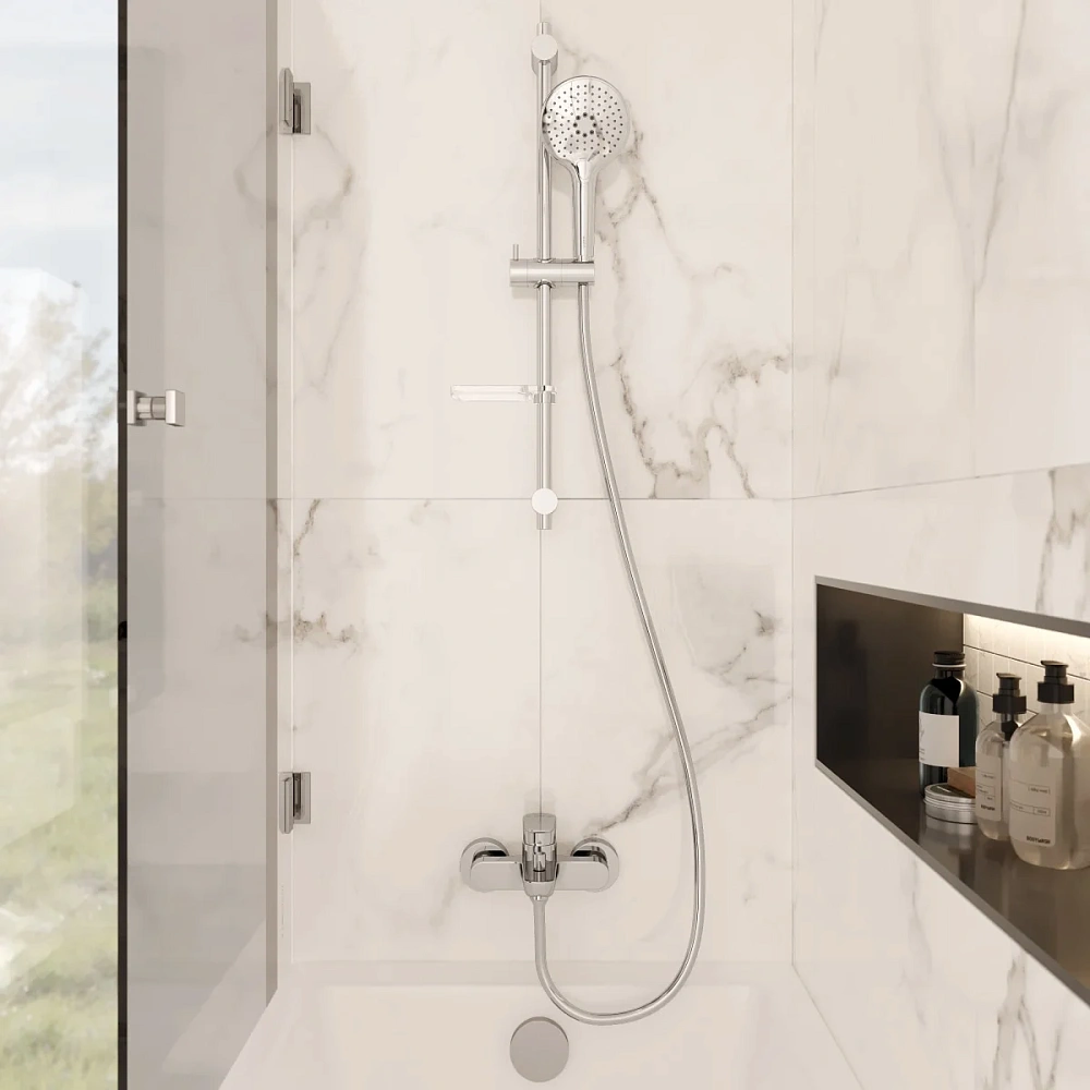 Смеситель для ванны VitrA Flow Soft A42946EXP хром — Изображение 6