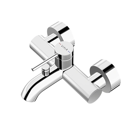 Смеситель для ванны VitrA Minimax Round A43548EXP хром Смеситель для ванны VitrA Minimax Round A43548EXP хром