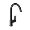 Смеситель для кухни VitrA Flow Soft A4341936EXP с поворотным изливом, матовый черный