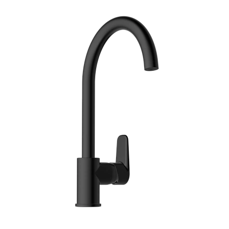 Смеситель для кухни VitrA Flow Soft A4341936EXP с поворотным изливом, матовый черный Смеситель для кухни VitrA Flow Soft A4341936EXP с поворотным изливом, матовый черный