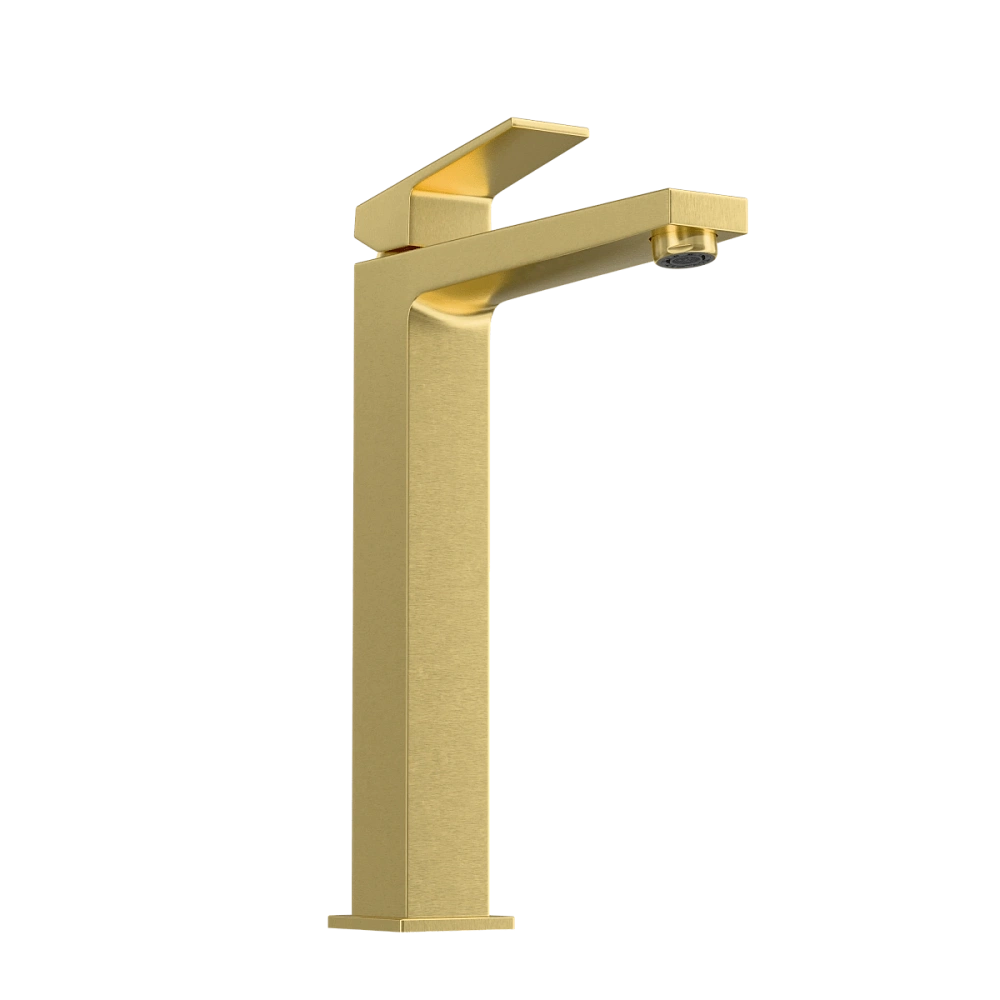 Смеситель для раковины VitrA Minimax Square A4372425EXP брашированное золото — Изображение 3