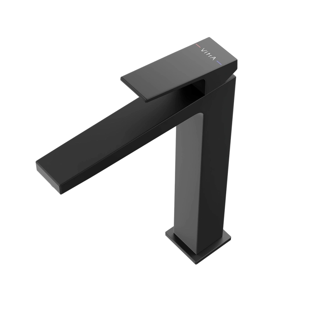 Смеситель для раковины VitrA Minimax Square A4372436EXP матовый черный — Изображение 2