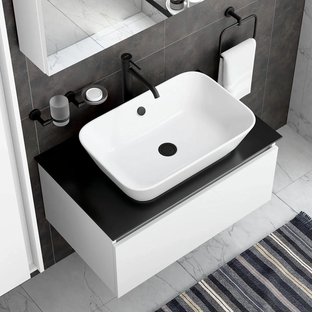 Смеситель для раковины VitrA Minimax Round A4353436EXP матовый черный — Изображение 5