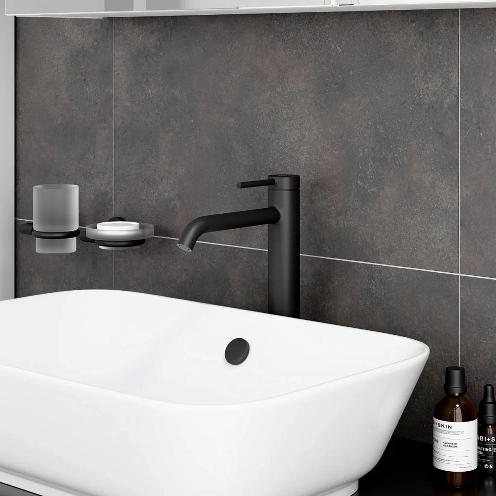 Смеситель для раковины VitrA Minimax Round A4353436EXP матовый черный — Изображение 6