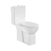 Унитаз напольный VitrA Conforma 9899B003-7200 с сиденьем без микролифта белый, антибактериальное покрытие Hygiene