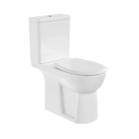 Унитаз напольный VitrA Conforma 9899B003-7200 с сиденьем без микролифта белый, антибактериальное покрытие Hygiene