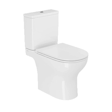 Унитаз напольный VitrA M50 9889B003-7200 безободковый VortexFlush с сиденьем микролифт, белый