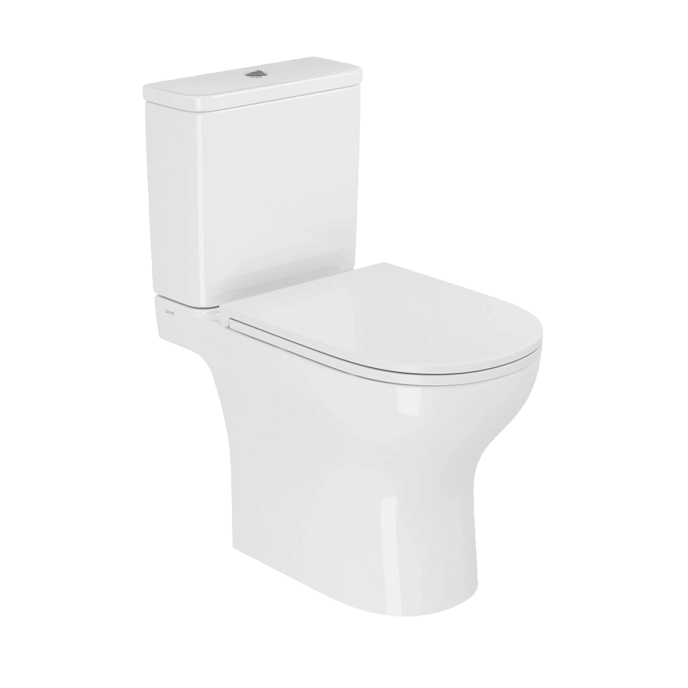 Унитаз напольный VitrA M50 9889B003-7200 безободковый VortexFlush с сиденьем микролифт, белый — Изображение 1