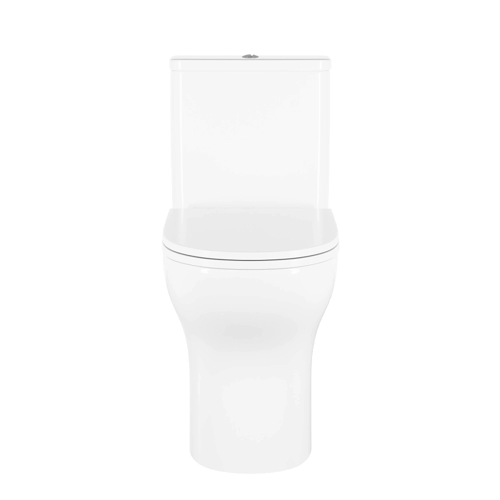 Унитаз напольный VitrA M50 9889B003-7200 безободковый VortexFlush с сиденьем микролифт, белый — Изображение 2
