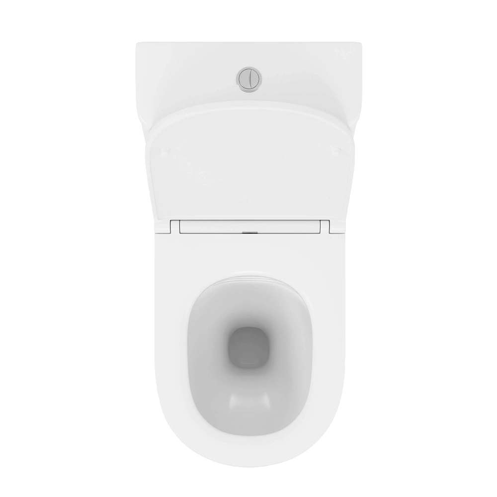 Унитаз напольный VitrA M50 9889B003-7200 безободковый VortexFlush с сиденьем микролифт, белый — Изображение 3