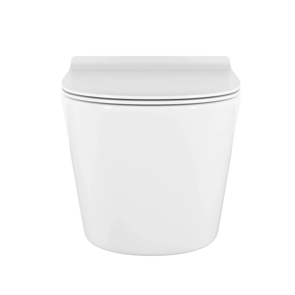 Унитаз подвесной VitrA M50 8302B003-6404 безободковый VortexFlush с сиденьем микролифт, дюропласт белый — Изображение 2