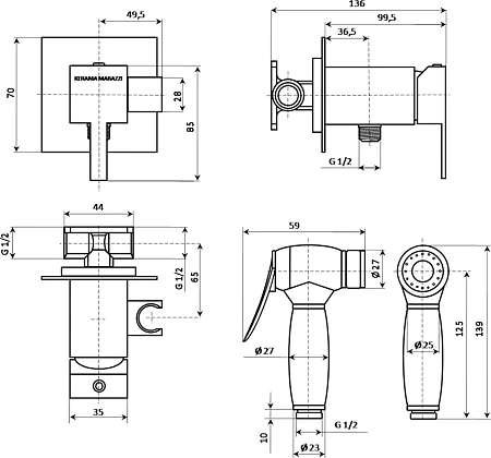 Картинка анонса товара «гигиенический душ kerama marazzi fioretto v253cr442rukm» Картинка анонса товара «гигиенический душ kerama marazzi fioretto v253cr442rukm»