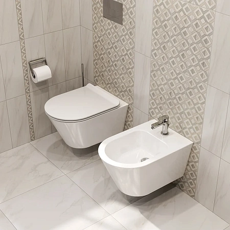 Смеситель для биде Kerama Marazzi Ole 69425KM.21.018 с донным клапаном, хром глянец Смеситель для биде Kerama Marazzi Ole 69425KM.21.018 с донным клапаном, хром глянец