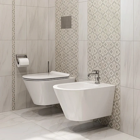 Смеситель для биде Kerama Marazzi Ole 69425KM.21.018 с донным клапаном, хром глянец Смеситель для биде Kerama Marazzi Ole 69425KM.21.018 с донным клапаном, хром глянец