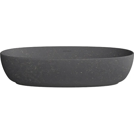 Раковина Kerama Marazzi Plaza 60 см KMPLWB60MBLST0 накладная с донным клапаном, черный камень Раковина Kerama Marazzi Plaza 60 см KMPLWB60MBLST0 накладная с донным клапаном, черный камень