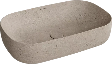 Раковина Kerama Marazzi Magica MA.wb.65\STB накладная 65, бежевый камень Раковина Kerama Marazzi Magica MA.wb.65\STB накладная 65, бежевый камень