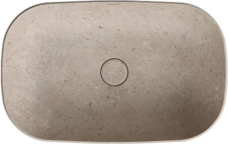 Раковина Kerama Marazzi Magica MA.wb.65\STB накладная 65, бежевый камень Раковина Kerama Marazzi Magica MA.wb.65\STB накладная 65, бежевый камень