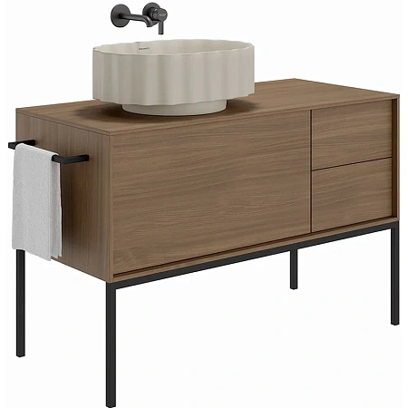Раковина Kerama Marazzi ARTBASIN Conchiglia CC.wb.50\SAN накладная 50, песочная матовая Раковина Kerama Marazzi ARTBASIN Conchiglia CC.wb.50\SAN накладная 50, песочная матовая