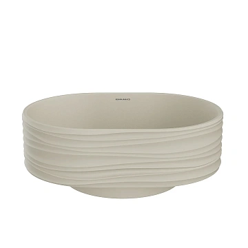 Раковина Kerama Marazzi ARTBASIN Sabbia SA.wb.50\SAN накладная 50, песочная матовая