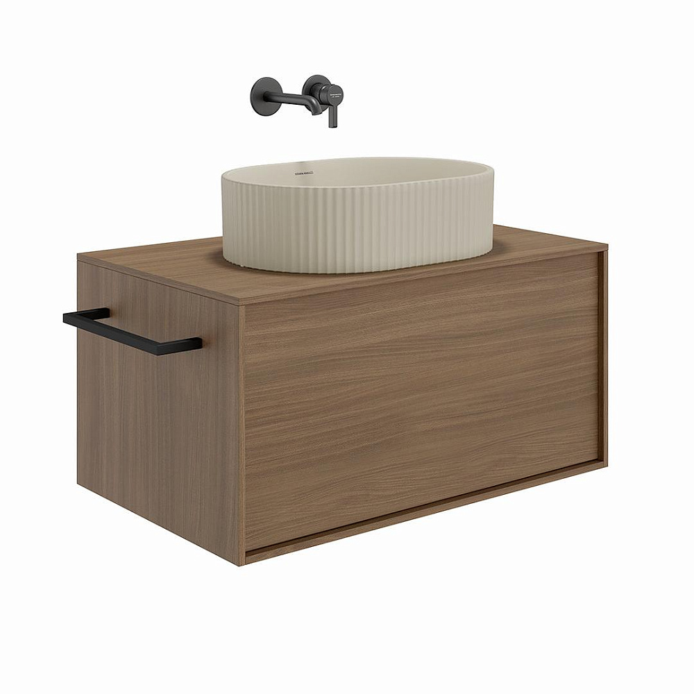 Раковина Kerama Marazzi ARTBASIN Vento VE.wb.50\SAN накладная 50, песочная матовая — Изображение 5