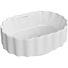 Раковина Kerama Marazzi ARTBASIN Conchiglia CC.wb.50\WHT накладная 50, белая глянцевая