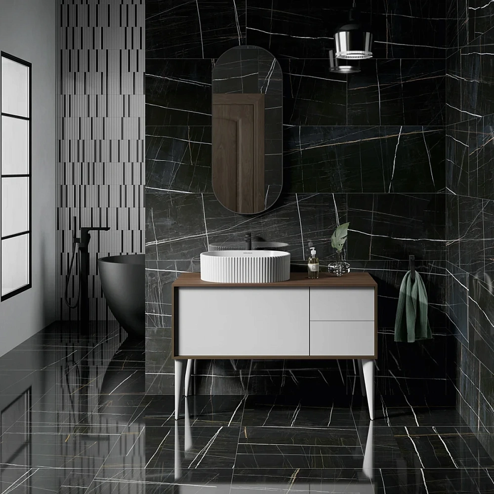 Раковина Kerama Marazzi ARTBASIN Vento VE.wb.50\WHT накладная 50, белая глянцевая — Изображение 6