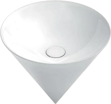 Раковина Kerama Marazzi Cono CO.wb.44 подвесная 44, белая глянцевая