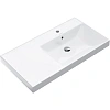 Раковина Kerama Marazzi Cubo CU.wb.90Rh правая подвесная\мебельная 90, белая глянцевая