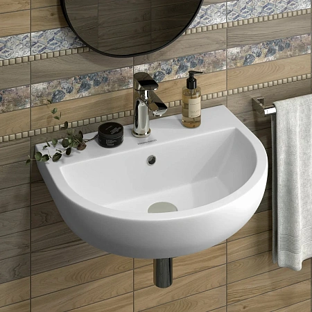Раковина Kerama Marazzi Buongiorno BG.wb.55 с крепежом Раковина Kerama Marazzi Buongiorno BG.wb.55 с крепежом