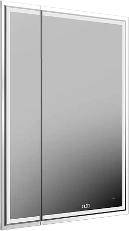 Зеркало Kerama Marazzi Tecno TE.M.mi.65 с поворотной дверцей, подсветкой и функцией антизапотевание, белое Зеркало Kerama Marazzi Tecno TE.M.mi.65 с поворотной дверцей, подсветкой и функцией антизапотевание, белое