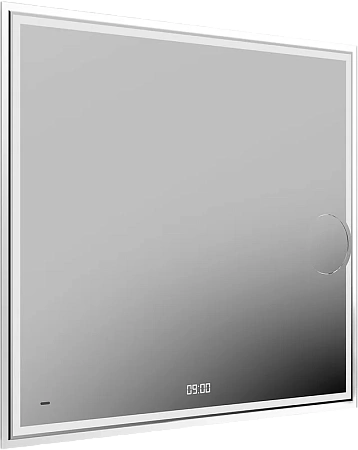 Зеркало Kerama Marazzi Tecno TE.mi.90 c LED 90 с подсветкой, с функцией антизапотевание, белый глянцевый Зеркало Kerama Marazzi Tecno TE.mi.90 c LED 90 с подсветкой, с функцией антизапотевание, белый глянцевый