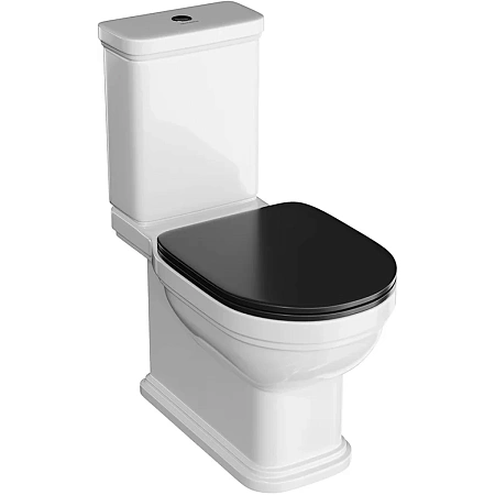 Крышка-сиденье Kerama Marazzi Pompei PO.seat.01\BLK черное глянцевое Крышка-сиденье Kerama Marazzi Pompei PO.seat.01\BLK черное глянцевое