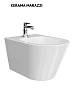 Биде подвесное Kerama Marazzi Plaza Modern PLM.bidet.02 белый глянцевый Биде подвесное Kerama Marazzi Plaza Modern PLM.bidet.02 белый глянцевый