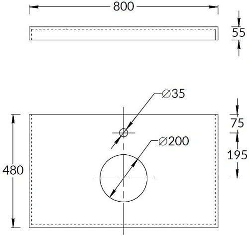 Столешница Kerama Marazzi Про Чементо 80x48 CN80.DD506920R бежевая матовая Столешница Kerama Marazzi Про Чементо 80x48 CN80.DD506920R бежевая матовая