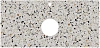 Столешница Kerama Marazzi Бричиола 100 KM6012G0471RP100Tc2 белый натуральный