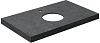 Столешница Kerama Marazzi Роверелла 80x48 CN80.DL501320R темно-серая Столешница Kerama Marazzi Роверелла 80x48 CN80.DL501320R темно-серая