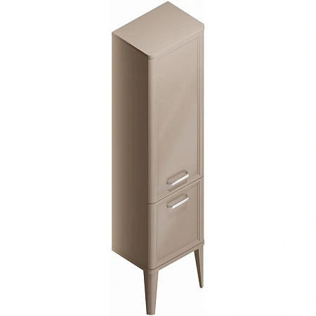Шкаф-пенал Kerama Marazzi Pompei PO.M.150\CAM напольный\подвесной 150, камео бежевый глянцевый Шкаф-пенал Kerama Marazzi Pompei PO.M.150\CAM напольный\подвесной 150, камео бежевый глянцевый
