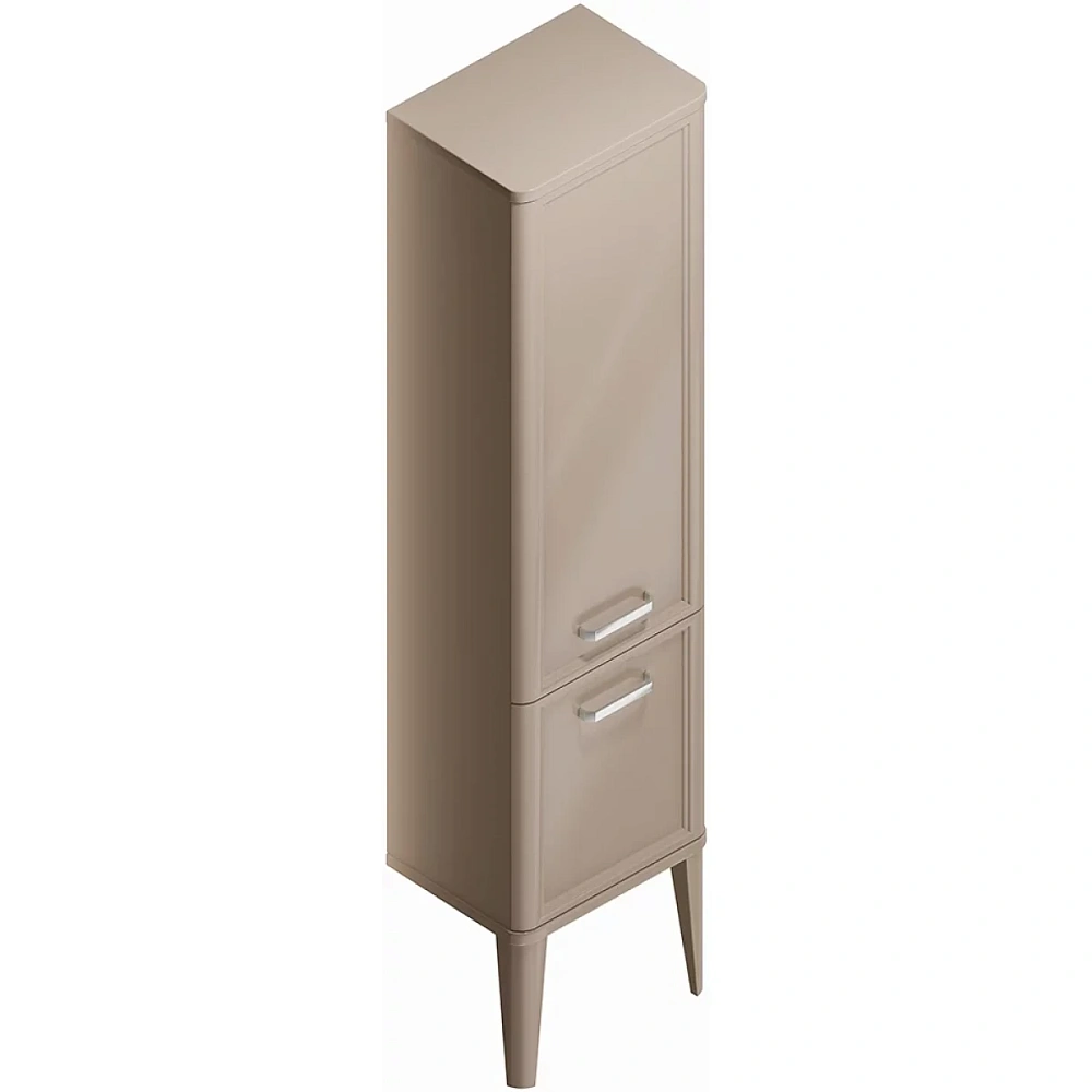 Шкаф-пенал Kerama Marazzi Pompei PO.M.150\CAM напольный\подвесной 150, камео бежевый глянцевый — Изображение 2