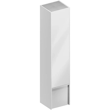 Шкаф-пенал Kerama Marazzi Modula MOD.165\WHT подвесной 165 с дверцей и ящиком, белый глянцевый
