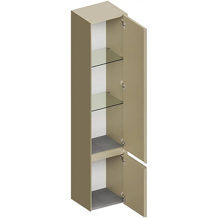Шкаф-пенал Kerama Marazzi Cubo CUB.165Rh\LIM подвесной правый 165, лимо матовый Шкаф-пенал Kerama Marazzi Cubo CUB.165Rh\LIM подвесной правый 165, лимо матовый