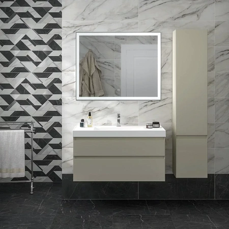 Шкаф-пенал Kerama Marazzi Cubo CUB.165Rh\LIM подвесной правый 165, лимо матовый Шкаф-пенал Kerama Marazzi Cubo CUB.165Rh\LIM подвесной правый 165, лимо матовый