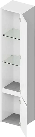 Шкаф-пенал Kerama Marazzi Cubo CUB.165Rh\WHT.M подвесной правый 165, белый матовый Шкаф-пенал Kerama Marazzi Cubo CUB.165Rh\WHT.M подвесной правый 165, белый матовый