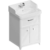 Тумба под раковину Kerama Marazzi Pompei PO.M.60.1\WHT напольная 60, белая глянцевая