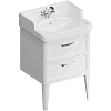 Тумба под раковину Kerama Marazzi Pompei PO.M.60.2\WHT напольная 60, белая глянцевая