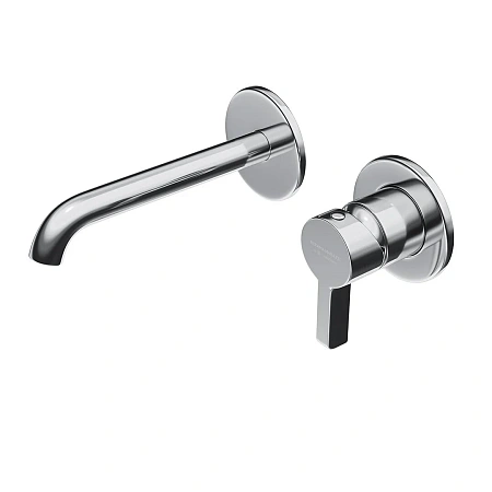 Смеситель для раковины Kerama Marazzi Linea 71028KM.21.018 настенный c внутр.частью, хром